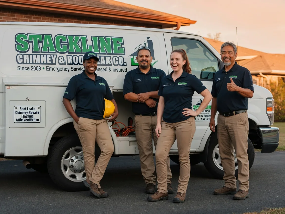 Chimney flashing repair company in Middle Brook, MO